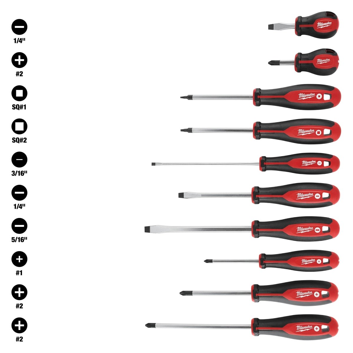 10pc Screwdriver Kit - AAA Industrial Supply