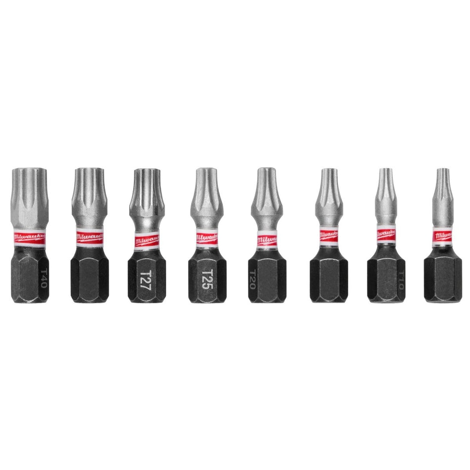 10PC SHOCKWAVE™ Impact Duty 1" TORX® Security Insert Bit Set - AAA Industrial Supply