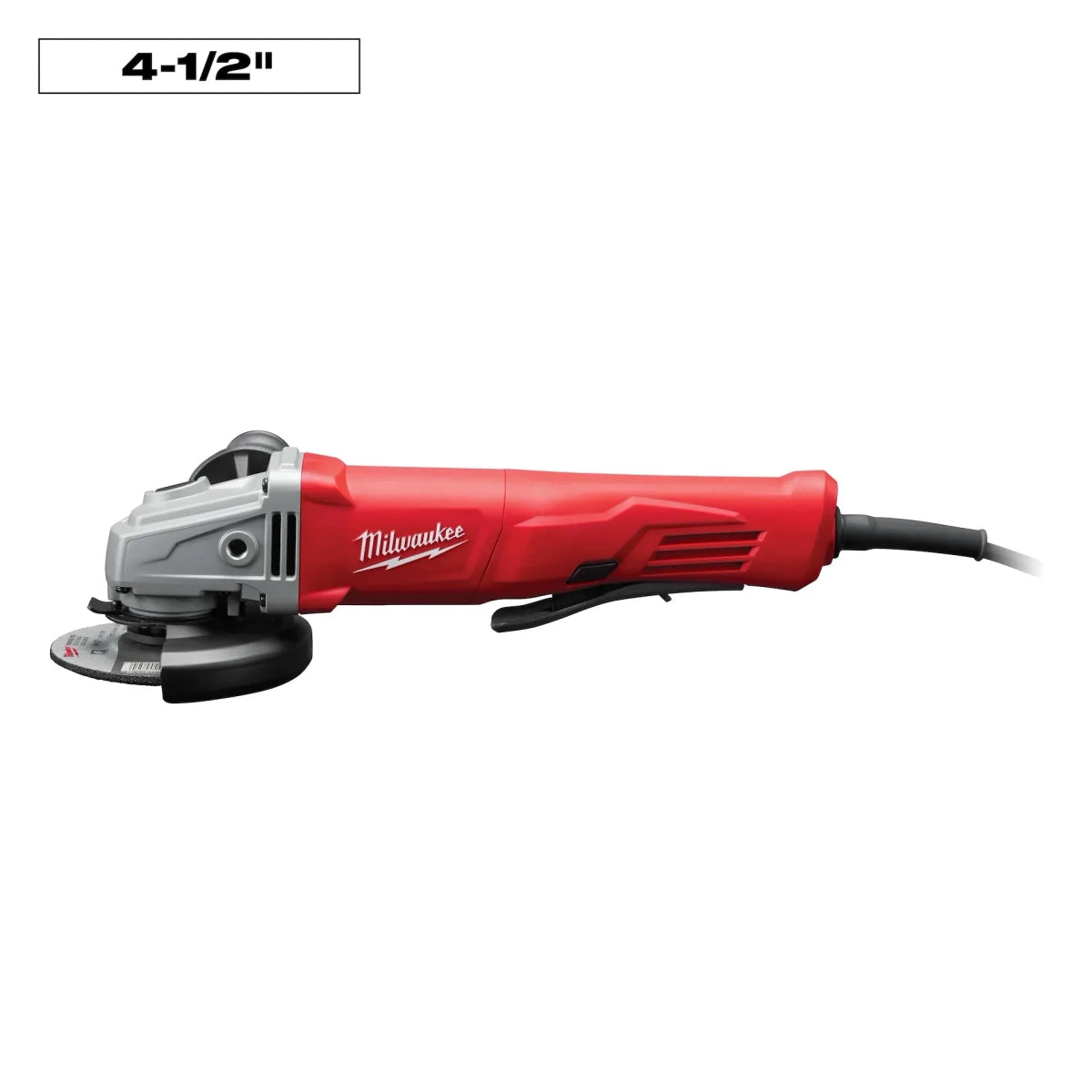 11 Amp Corded 4-1/2 in. Small Angle Grinder Paddle Lock-On - AAA Industrial Supply