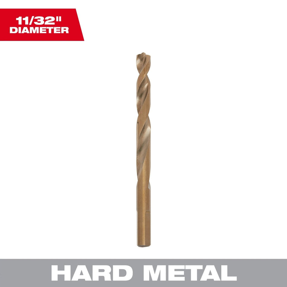 11/32" COBALT RED HELIX™ Drill Bit - AAA Industrial Supply