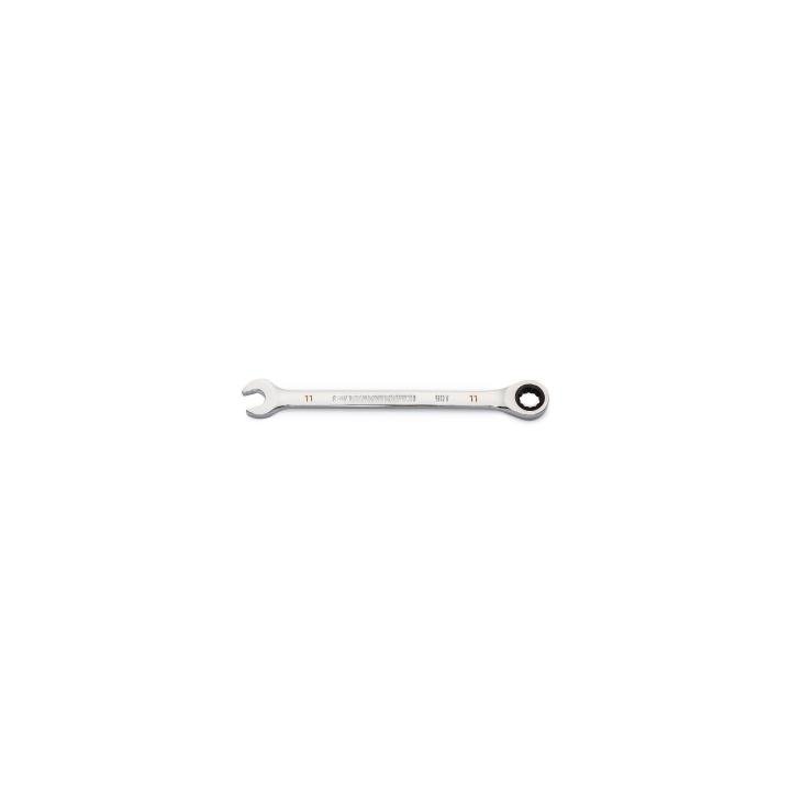 11mm 90 - Tooth 12 Point Ratcheting Combination Wrench - AAA Industrial Supply