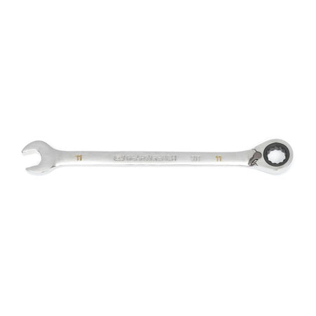 11mm 90 - Tooth 12 Point Reversible Ratcheting Wrench - AAA Industrial Supply