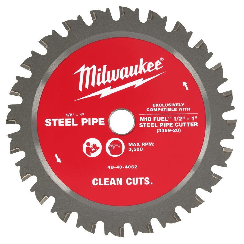1/2” – 1” Steel Pipe Cutting Blade - AAA Industrial Supply