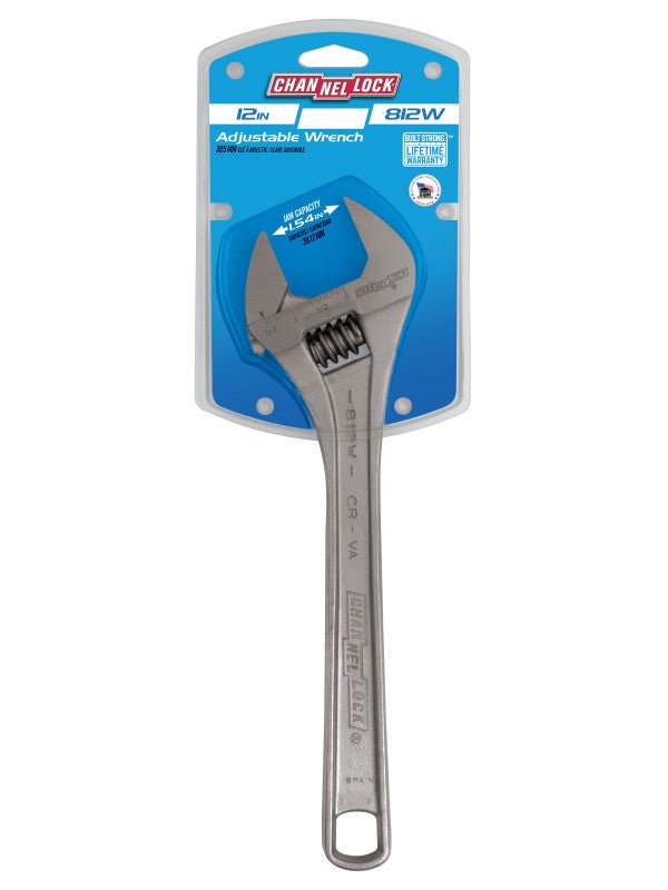 12" Channellock Adjustable Wrench - AAA Industrial Supply