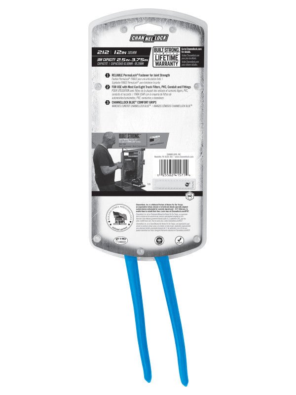 12" Channellock Oil Filter/PVC Plier - AAA Industrial Supply