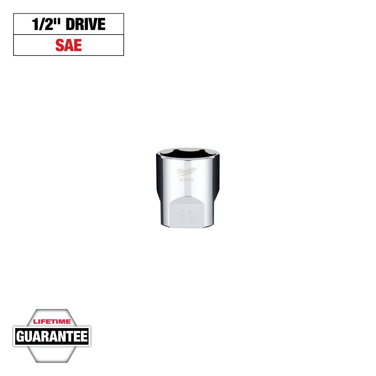 1/2" Drive 1 - 3/16" Socket - AAA Industrial Supply