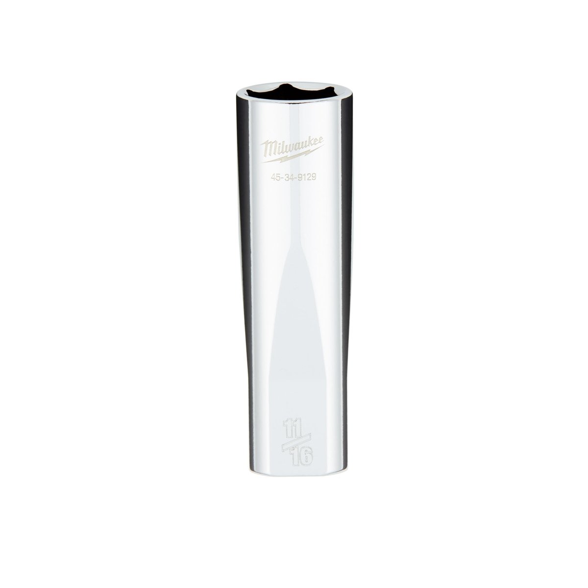 1/2" Drive 11/16" SAE 6 - Point Deep Socket with FOUR FLAT™ Sides - AAA Industrial Supply