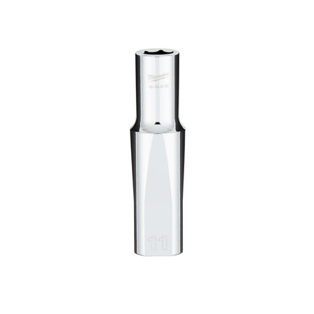 1/2" Drive 11MM Metric 6 - Point Deep Socket with FOUR FLAT™ Sides - AAA Industrial Supply