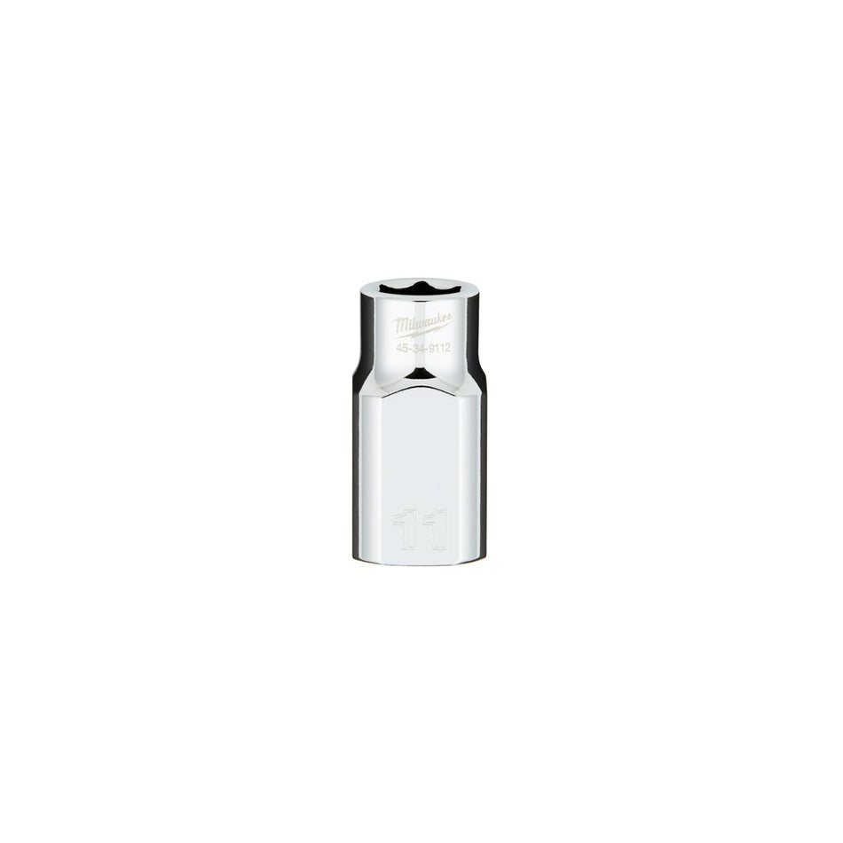 1/2" Drive 11MM Metric 6 - Point Socket with FOUR FLAT™ Sides - AAA Industrial Supply