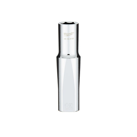 1/2" Drive 12MM Metric 6 - Point Deep Socket with FOUR FLAT™ Sides - AAA Industrial Supply