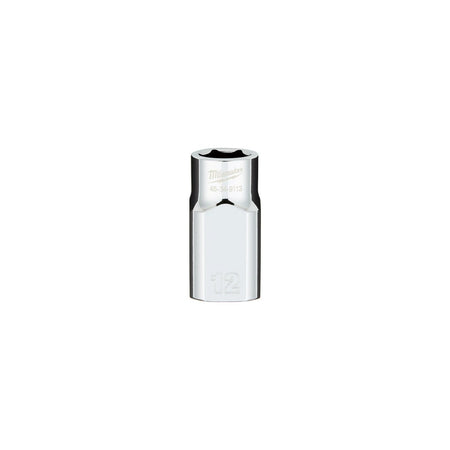 1/2" Drive 12MM Metric 6 - Point Socket with FOUR FLAT™ Sides - AAA Industrial Supply