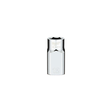 1/2" Drive 12MM Metric 6 - Point Socket with FOUR FLAT™ Sides - AAA Industrial Supply