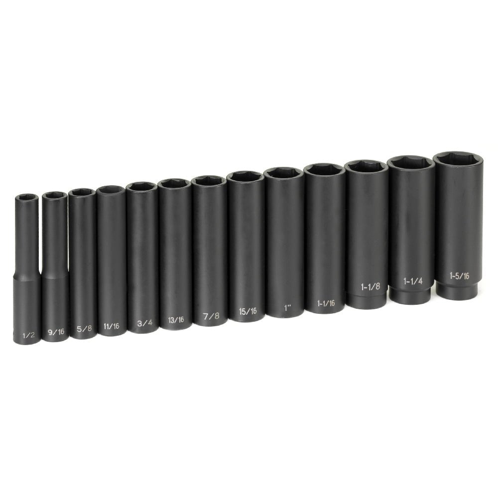 1/2" Drive 13 Piece Extra - Deep Set - AAA Industrial Supply