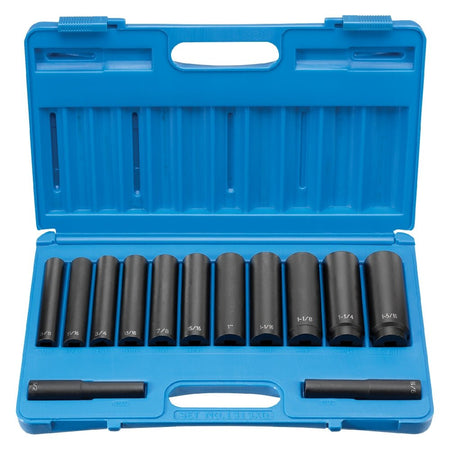 1/2" Drive 13 Piece Extra - Deep Set - AAA Industrial Supply