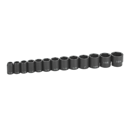 1/2" Drive 13 Piece Standard Set - AAA Industrial Supply