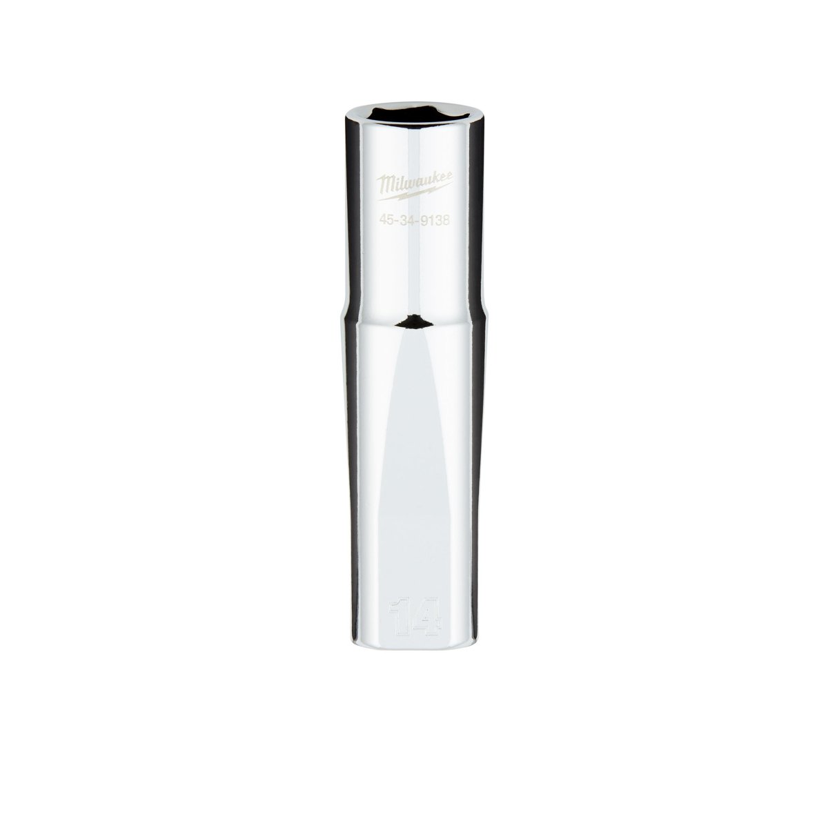 1/2" Drive 14MM Metric 6 - Point Deep Socket with FOUR FLAT™ Sides - AAA Industrial Supply