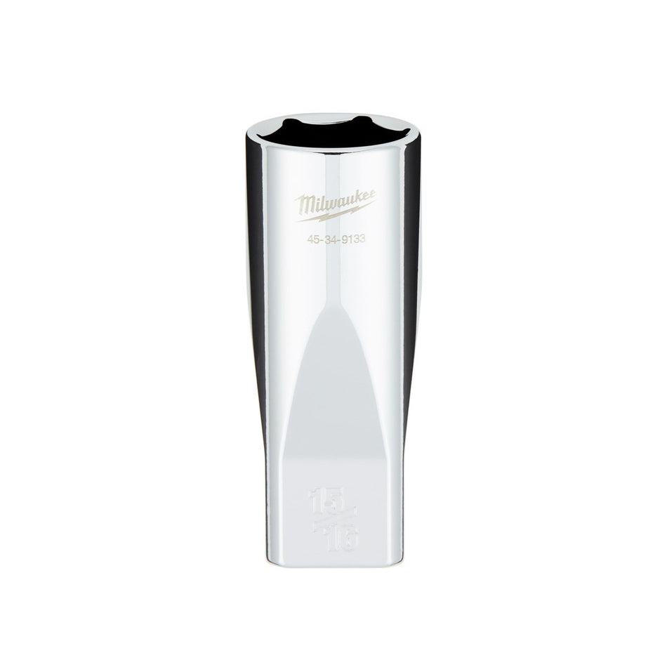 1/2" Drive 15/16" SAE 6 - Point Deep Socket with FOUR FLAT™ Sides - AAA Industrial Supply