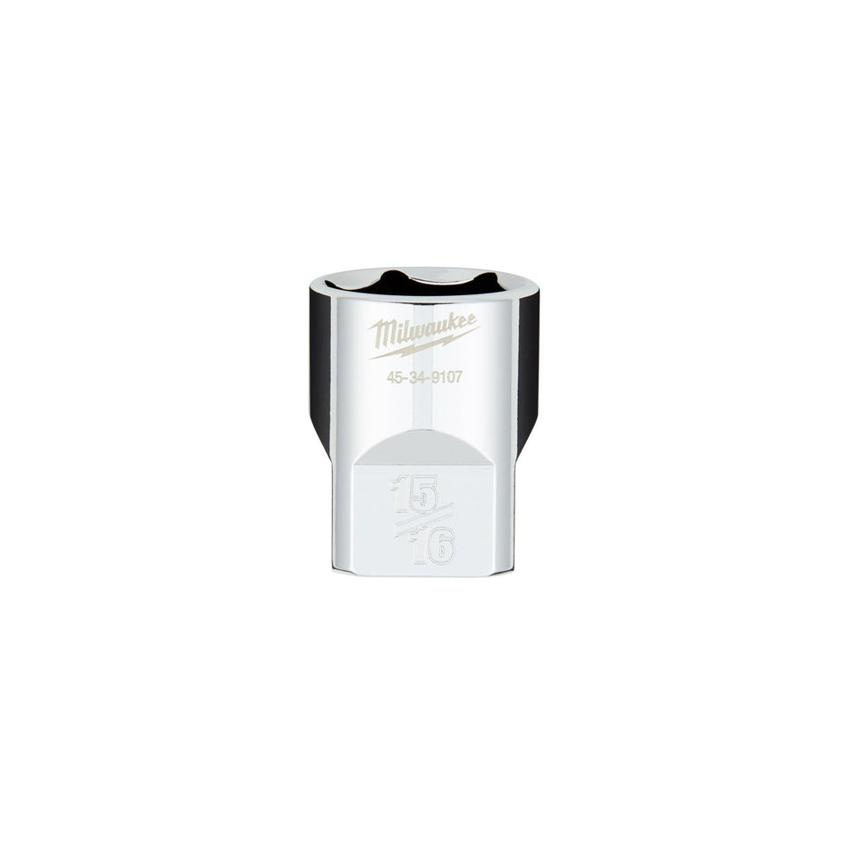 1/2" Drive 15/16" SAE 6 - Point Socket with FOUR FLAT™ Sides - AAA Industrial Supply