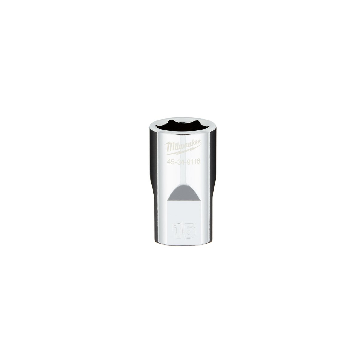 1/2" Drive 15MM Metric 6 - Point Socket with FOUR FLAT™ Sides - AAA Industrial Supply