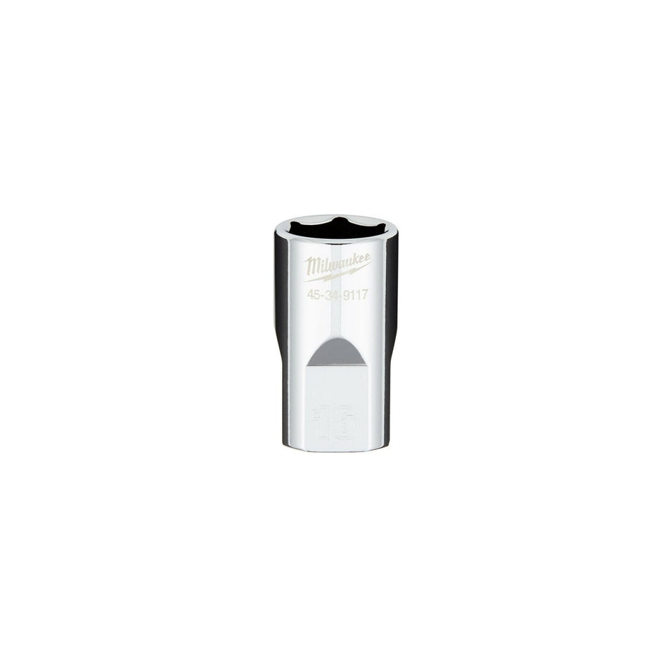 1/2" Drive 16MM Metric 6 - Point Socket with FOUR FLAT™ Sides - AAA Industrial Supply