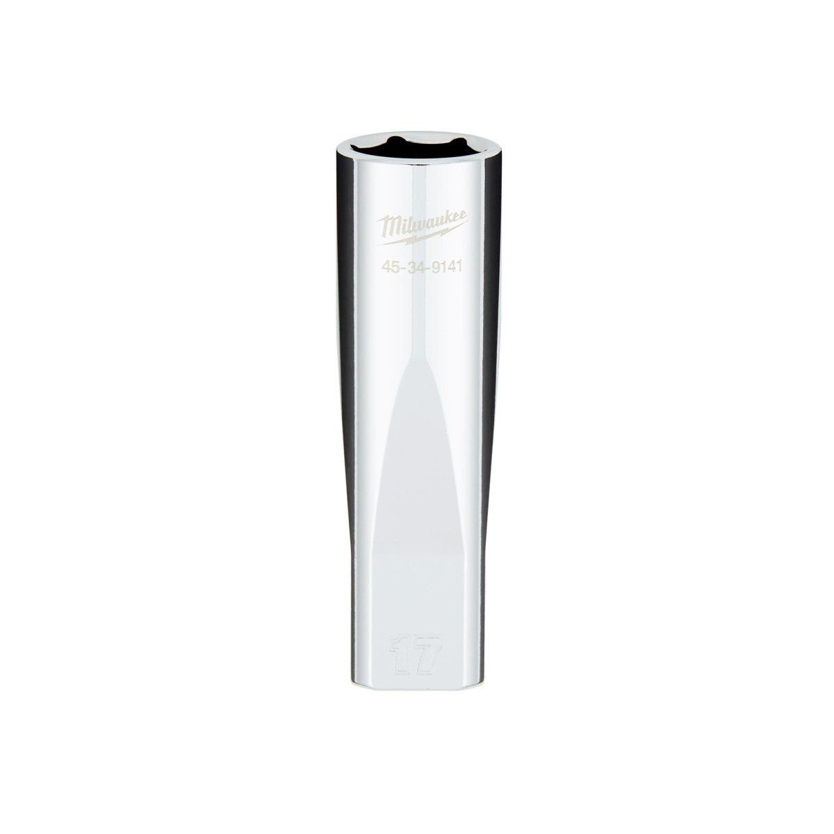 1/2" Drive 17MM Metric 6 - Point Deep Socket with FOUR FLAT™ Sides - AAA Industrial Supply