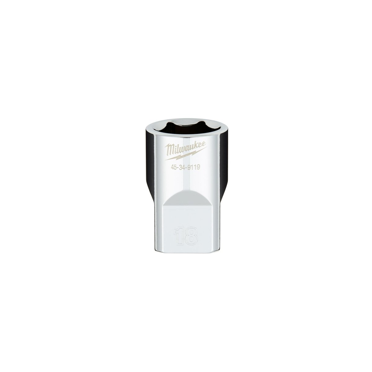 1/2" Drive 18MM Metric 6 - Point Socket with FOUR FLAT™ Sides - AAA Industrial Supply