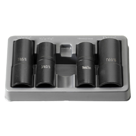 1/2" Drive 4 Piece "Flip" Socket Set - AAA Industrial Supply