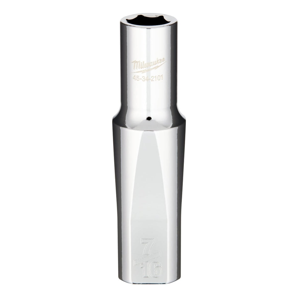 1/2" Drive 7/16" Deep Socket - AAA Industrial Supply