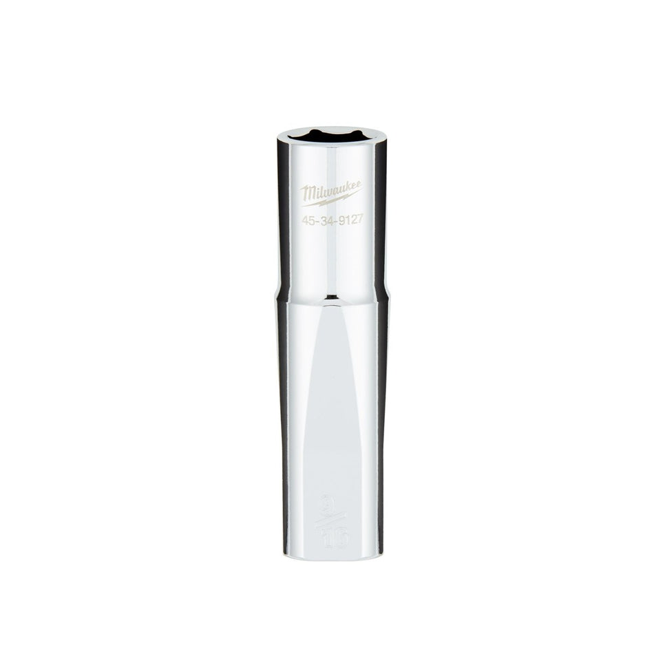 1/2" Drive 9/16" SAE 6 - Point Deep Socket with FOUR FLAT™ Sides - AAA Industrial Supply