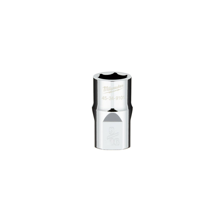 1/2" Drive 9/16" SAE 6 - Point Socket with FOUR FLAT™ Sides - AAA Industrial Supply
