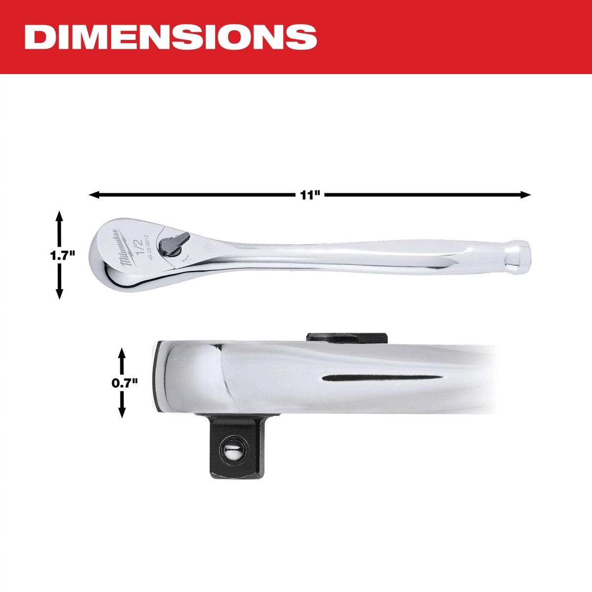 1/2" Drive Ratchet - AAA Industrial Supply