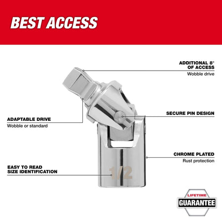 1/2" Drive Universal Joint - AAA Industrial Supply