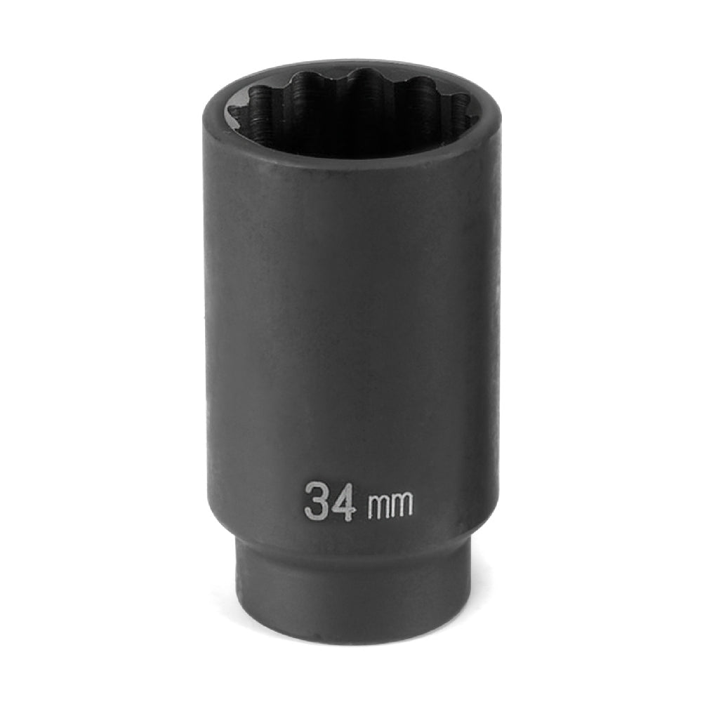 1/2" Drive x 34mm Deep - 12 Point - AAA Industrial Supply