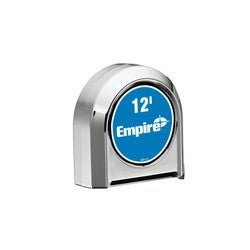 12' EMPIRE CHROME TAPE MEAS - AAA Industrial Supply