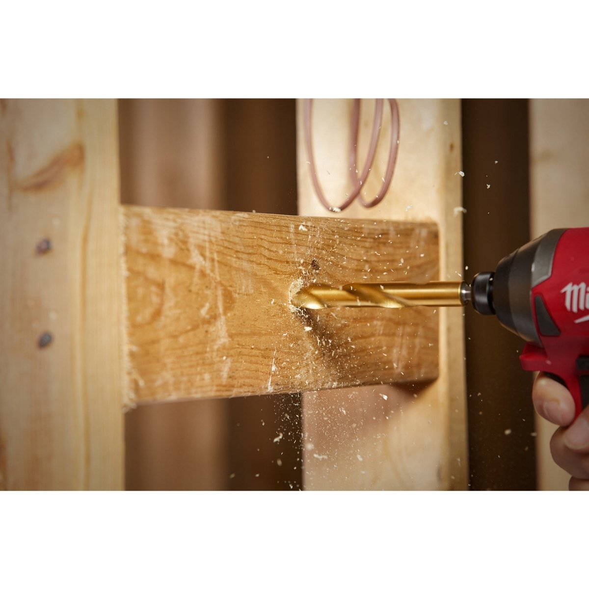 1/2" SHOCKWAVE™ Impact Duty RED HELIX™ Titanium Drill Bit - AAA Industrial Supply