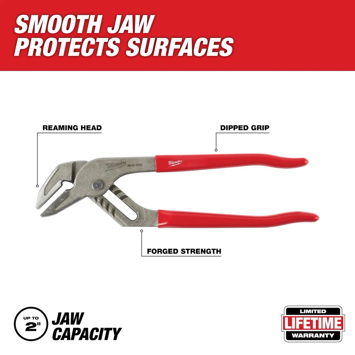 12" Smooth Jaw Pliers - AAA Industrial Supply