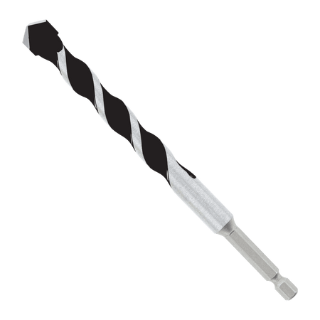 1/2" x 4" x 6" Multi - Material Carbide - Tipped Hammer Drill Bit - AAA Industrial Supply