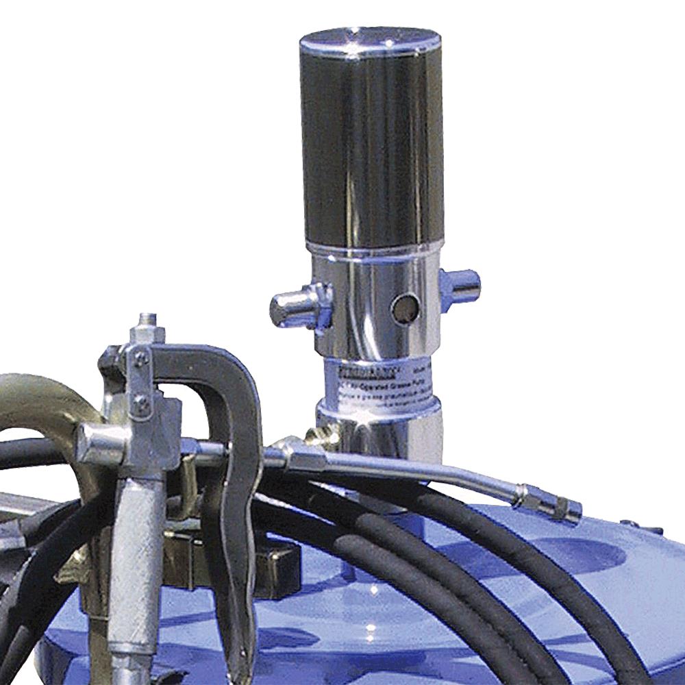 120 lb Air Operated Portable Grease Unit - with 4 Wheel Cart - AAA Industrial Supply