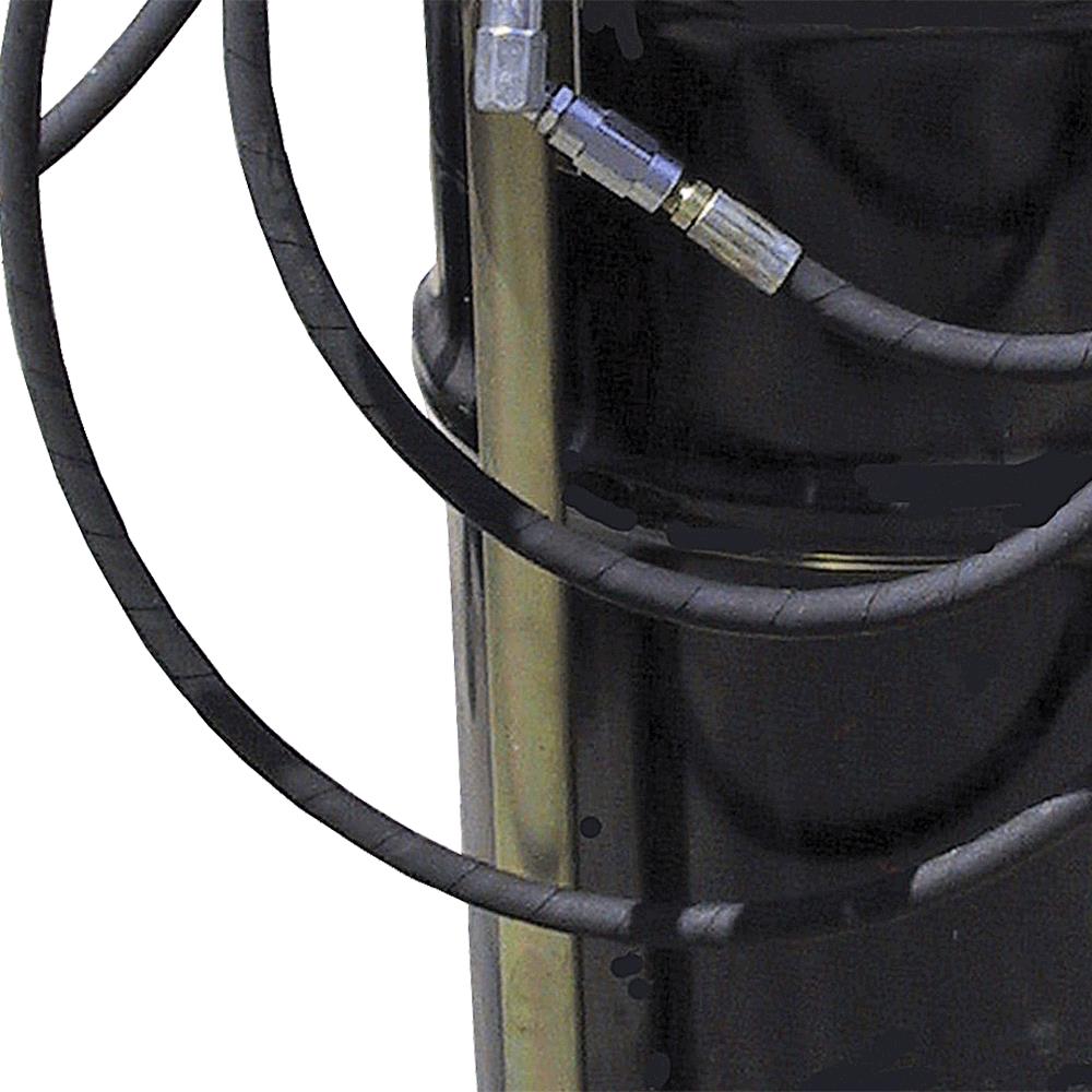 120 lb Air Operated Portable Grease Unit - with 4 Wheel Cart - AAA Industrial Supply
