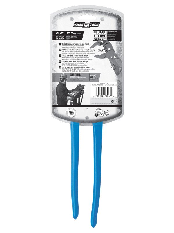12.5" Channellock GRIPLOCKÂ® Plier - AAA Industrial Supply