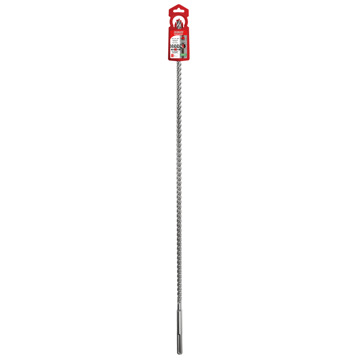 1/2"x 31"x 36" Rebar Demon™ SDS - Max 4 - Cutter Full Carbide Head Hammer Drill Bit - AAA Industrial Supply