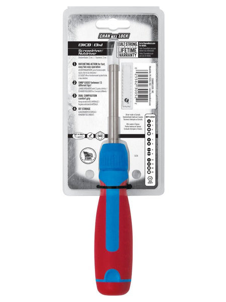 13 - in - 1 Channellock Ratcheting Screwdriver - AAA Industrial Supply