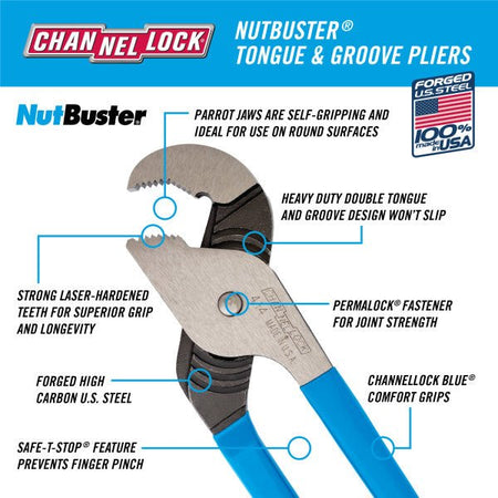 13.5" Channellock Tongue & Groove - AAA Industrial Supply