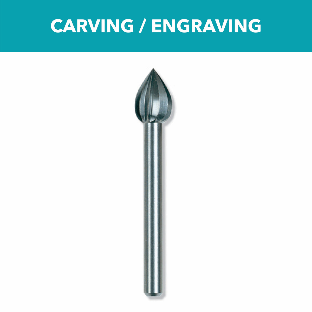 Dremel 1/4 In. (6.4 mm) Carving Bit