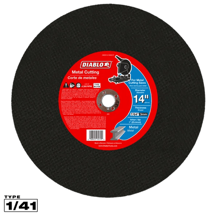 14" Chop Saw Disc for Metal - AAA Industrial Supply