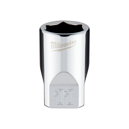 1/4" Drive 11mm Metric Socket with FOUR FLAT™ Sides - AAA Industrial Supply