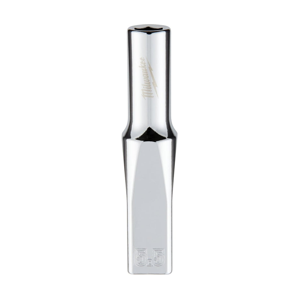 1/4" Drive 5.5mm Metric Deep Socket with FOUR FLAT™ Sides - AAA Industrial Supply