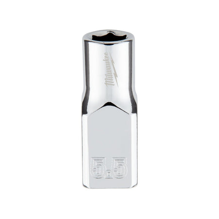 1/4" Drive 5.5mm Metric Socket with FOUR FLAT™ Sides - AAA Industrial Supply