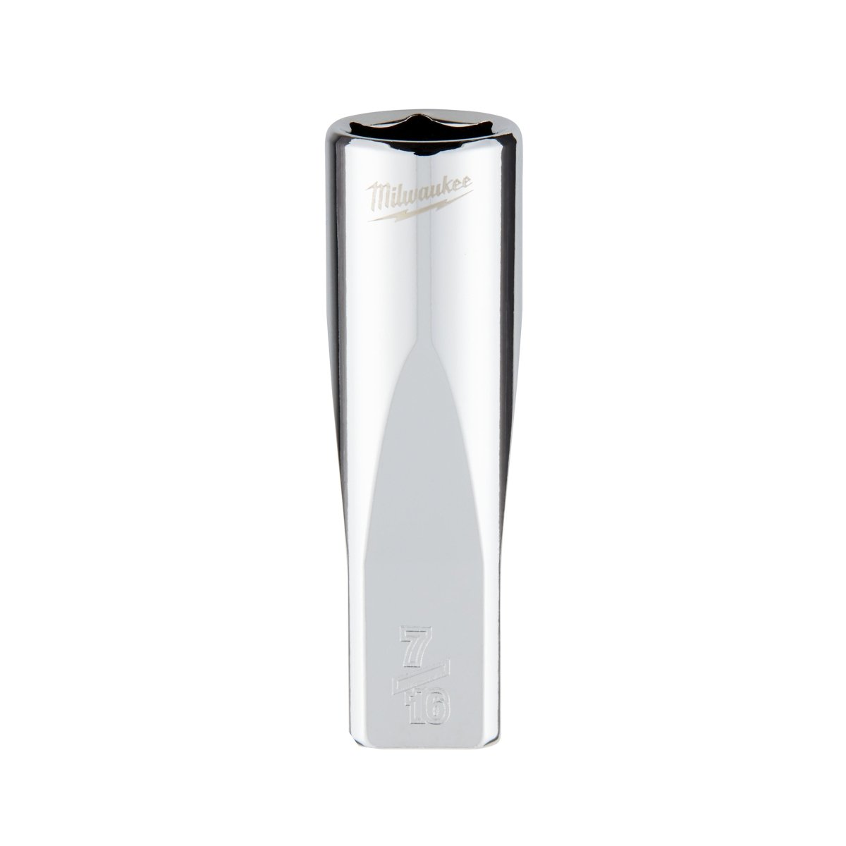 1/4" Drive 7/16" SAE Deep Socket with FOUR FLAT™ Sides - AAA Industrial Supply
