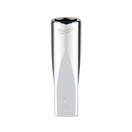 1/4" Drive 7/16" SAE Deep Socket with FOUR FLAT™ Sides - AAA Industrial Supply